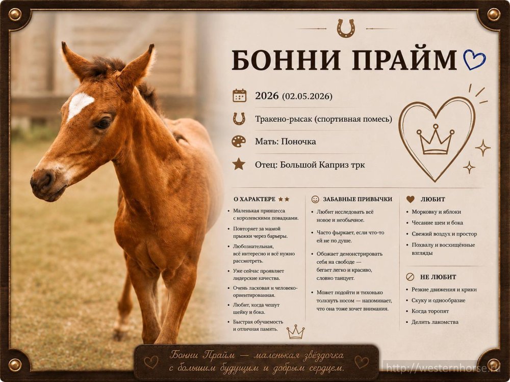 Фото сделано нами. Бонни Прайм